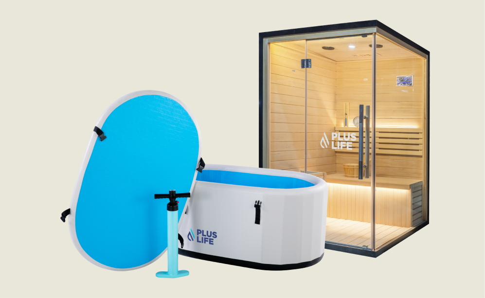 PlusLife Ice Bath + Sauna